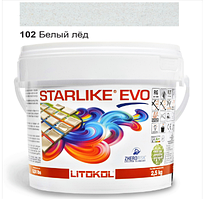 Епоксидна фуга Litokol Starlike EVO 102 Білий лід 2,5кг