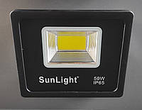 Светодиодный прожектор 50W, 6500K, COB "SunLight"