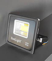Светодиодный прожектор 50W, 3000K, COB "SunLight"