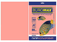 Папір кольоровий А4, NEON, рожевий, 50л. BM.2721550-10 ТМ BUROMAX "Gr"