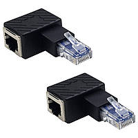 Duttek 2 Pack 90-градусный Ethernet-адаптер