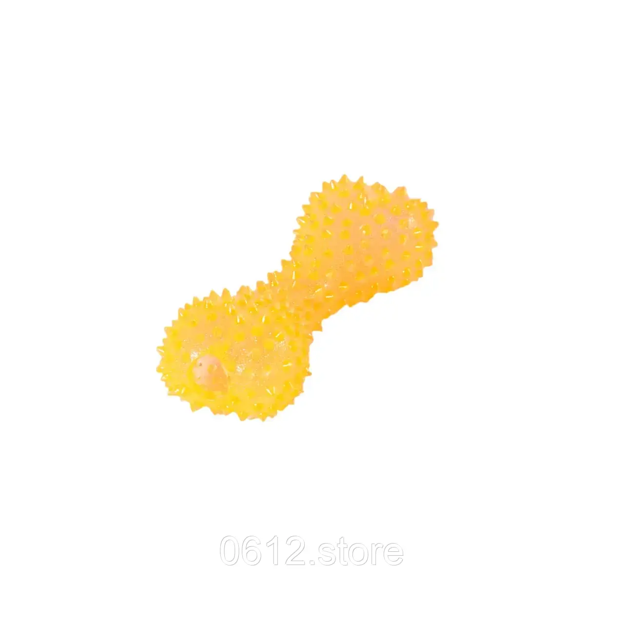 Игрушка Косточка шипованная для собак желтая, 11,5см - фото 1 - id-p1794723789
