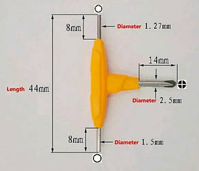 Універсальна Т-подібна викрутка від Digiflavor Multi-function Screwdriver 3 in 1 Original Version, фото 2