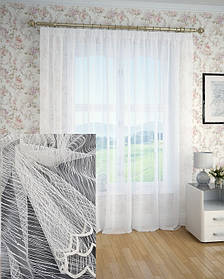 Готова тюль "Рейн", крісталон (Молочний)