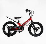 Велосипед двоколісний із колесами 18 дюймів CORSO Connect MG-18215 Магнієва рама, литі диски, фото 3