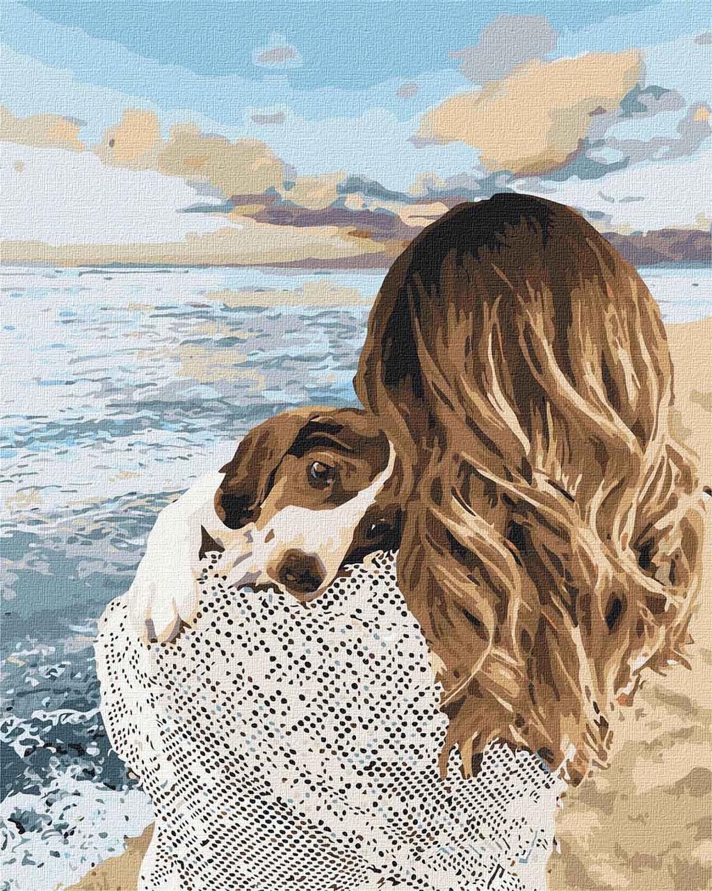 Картина за номерами - Любов до нестями 40х50 см Ideyka KHO4766, фото 1