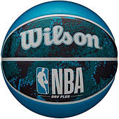 М'яч баскетбольний Wilson NBA Drv Plus Vibe розмір 5, 6, 7 гумовий для гри вулиці-зале (WZ3012602XB7) 6