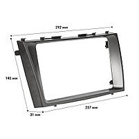 Перехідна рамка Lesko 9" Toyota Camry V40 2006-2011 Aurion 2006-2011 (2168) 12 шт., фото 4