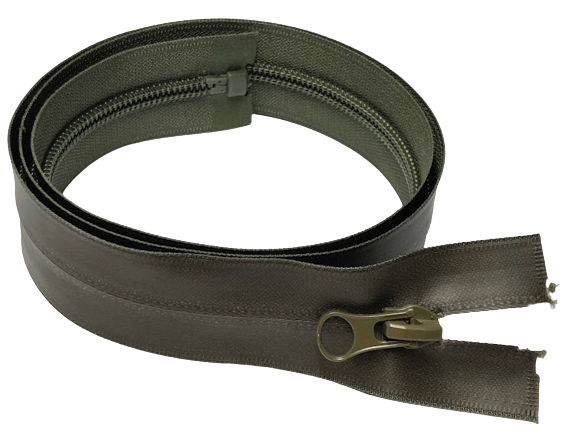 Застібка блискавка Спіраль Тип 7 водовідштовхувальна Хакі