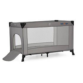 Ліжко-манеж Babytiger BLVIKI00GRY0000 Viki Grey, Toyman