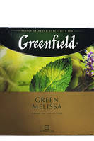 Зеленый чай Greenfield Green Melissa (Мелисса) 40 пакетов