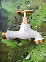 Кран для хамама, лазні. Кран декоративний латунний Bizantino