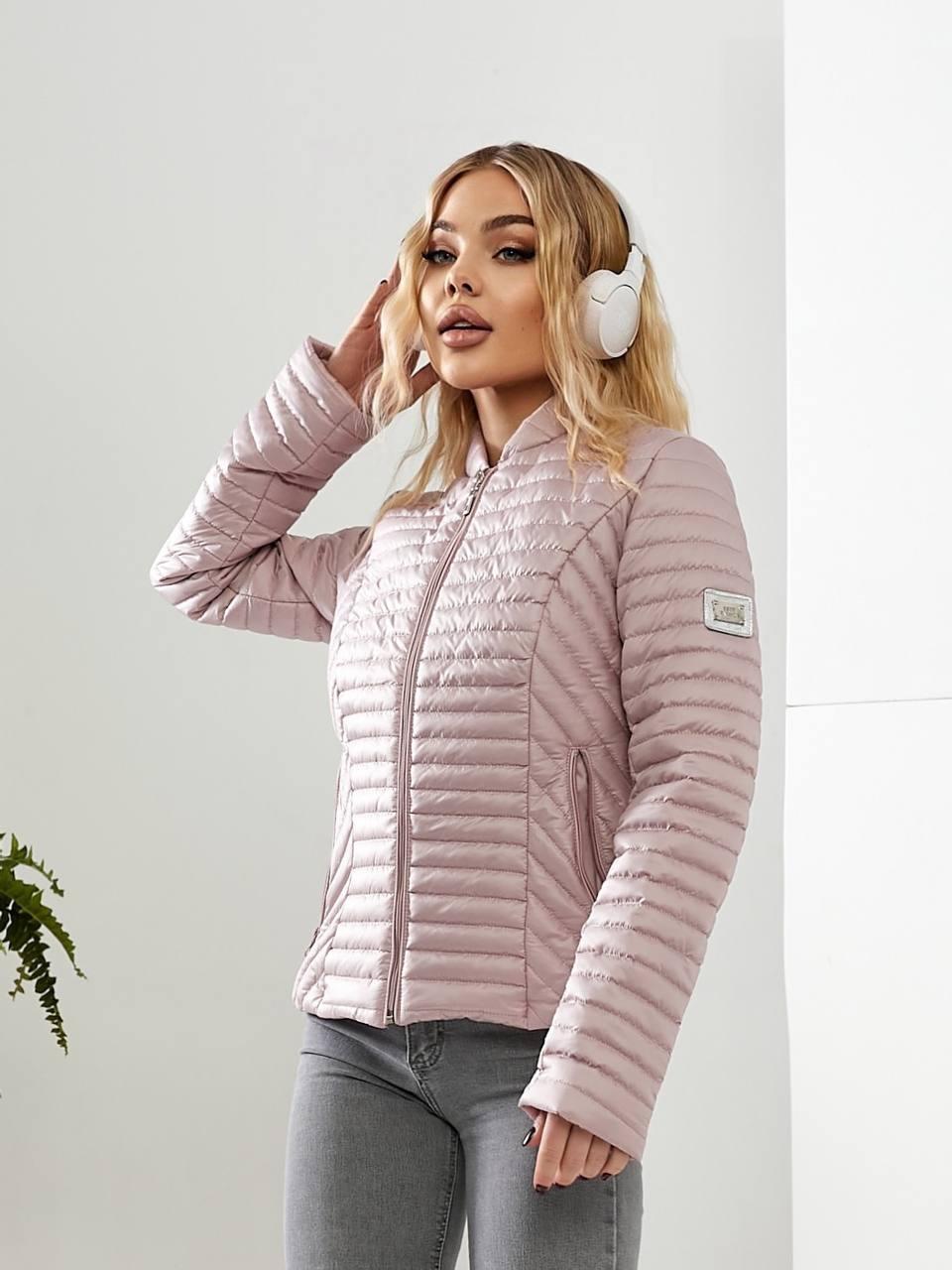 Куртка весна-осінь куртка пудра, арт 470