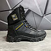 Чоловічі тактичні берці весна/літо чорні (з гербом), військові черевики ЗСУ армійські, розмір 40 41 42 43 44 45 46, фото 3
