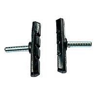 Ободні гальмівні колодки шифтові Alhonga чорні