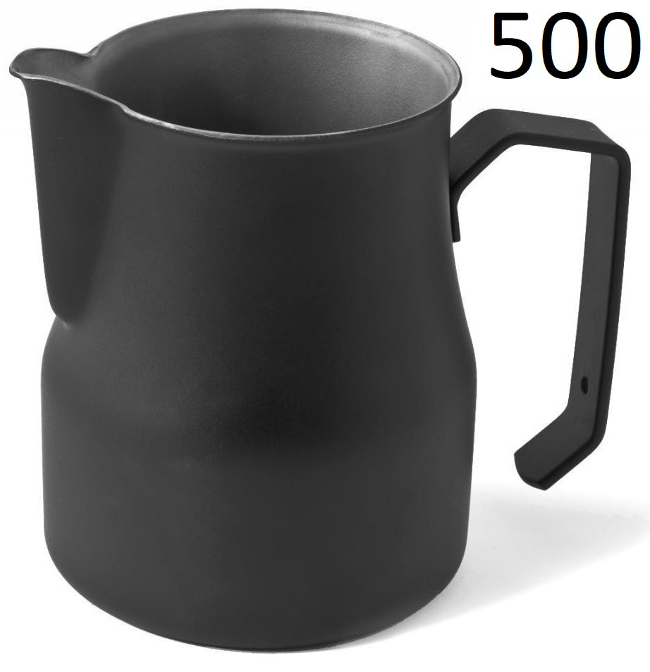 Пітчер Motta Europa 500 мл. Чорний молочник, фото 1