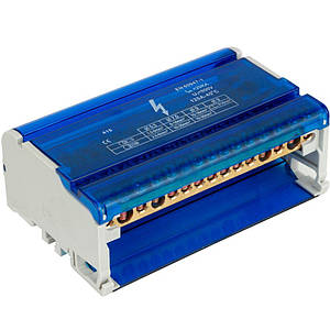 Шина нульова в корпусі ENERGIO на DIN-рейку 4/15