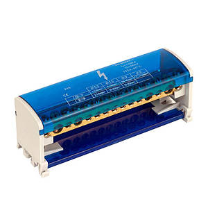 Шина нульова в корпусі ENERGIO на DIN-рейку 2/15