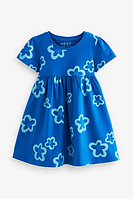 Трикотажне літнє плаття з коротким рукавом для дівчинки 80-86 см (12-18М)
