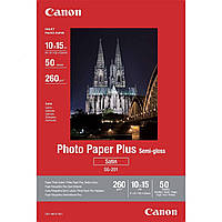 Бумага Canon 4"x6" Photo Paper Plus Semi-gloss SG-201 50л. (1686B015)