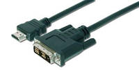 Кабель ASSMANN HDMI to DVI-D (AM/AM) 2m, black (AK-330300-020-S)