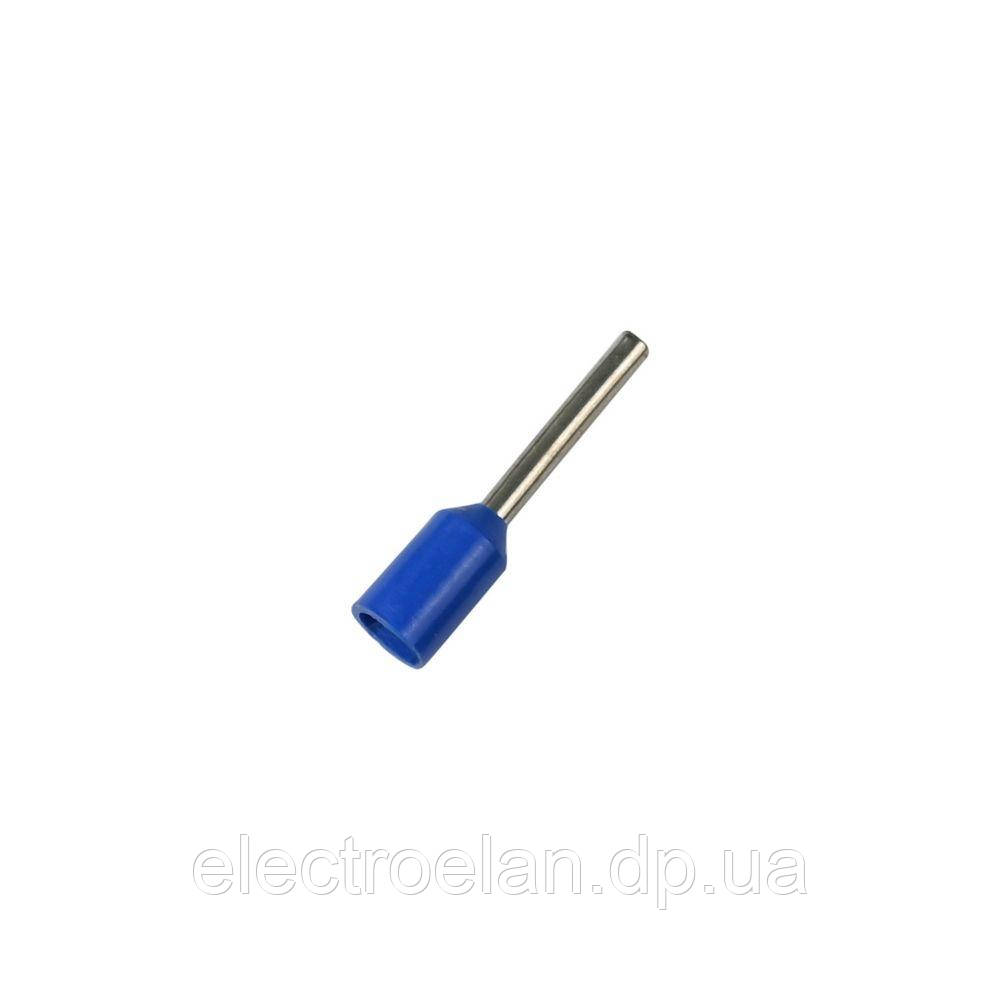 Наконечник ізольований втулковий ENERGIO E 0.5мм2 8мм синій (100шт)