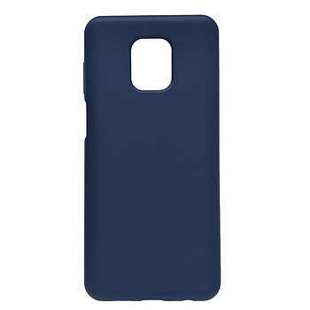 Чохол Full Silicone Case для Xiaomi Redmi Note 9s / Note 9 Pro / Note 9 Pro Max Dark Blue