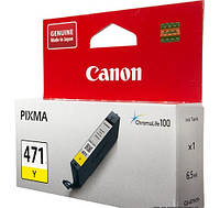 Картридж Canon CLI-471Y PIXMA MG5740/MG6840 Yellow (0403C001)