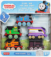 Томас синий и друзья паровозики 5 штук Fisher-Price Thomas Friends of Sodor 5-pack