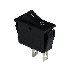 Клавішний перемикач ENERGIO KCD3-111 Bk/Bk ON-OFF 1 клавіша