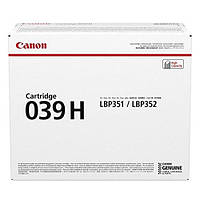Картридж Canon 039H LBP351/352 Black (25000 стр) (0288C001)