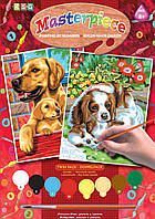 Набор для творчества Sequin Art PAINTING BY NUMBERS JUNIOR-PAIRS Собаки (SA0214)