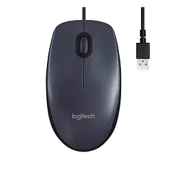 Мишка Logitech B100 Black класична USB