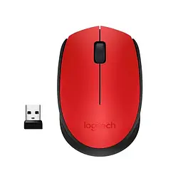 Мишка Logitech M171 Red бездротова
