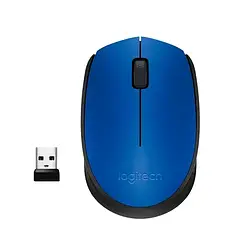 Мишка Logitech M171 Blue бездротова