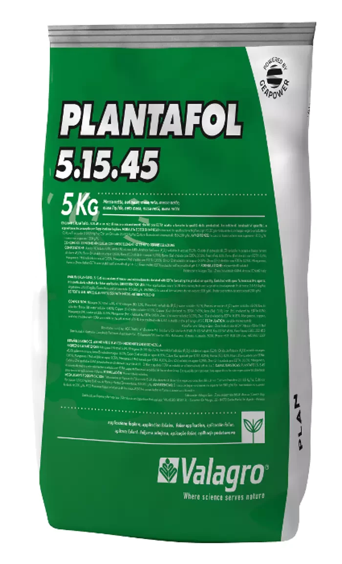 Водорозчинне добриво Плантафол 5 кг Plantofol 5+15+45 Valagro
