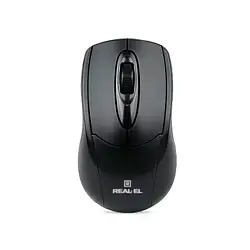 Мишка REAL-EL RM-207 Black класична USB
