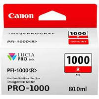 Чернильница Canon PFI-1000R (Red) (0554C001)