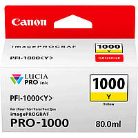 Чернильница Canon PFI-1000Y (yellow) (0549C001)