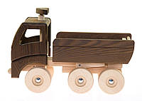 Машинка деревянная goki Самосвал натуральный (55914)