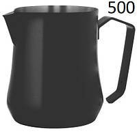 Пітчер Motta TULIP Nera Black 500 мл. Чорний молочник