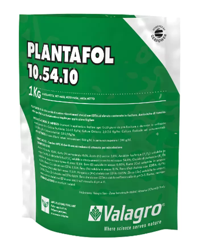 Водорозчинне добриво Плантафол 1 кг Plantofol 10+54+10 Valagro