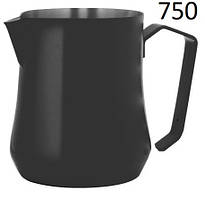 Пітчер Motta TULIP Black 750 мл. Чорний молочник