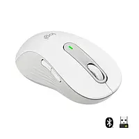 Мышка Logitech Signature M650 L White LEFT беспроводная