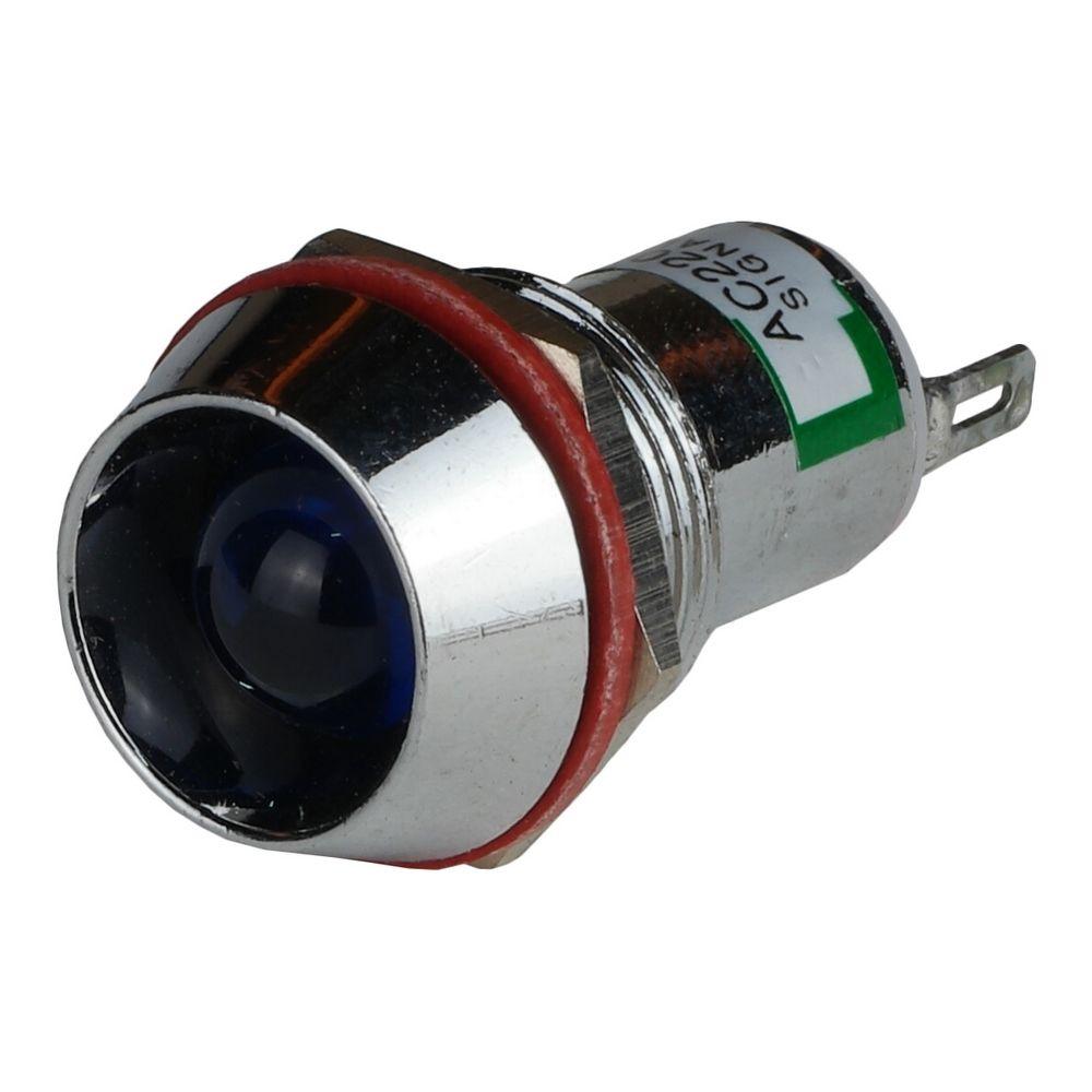 Індикатор ENERGIO AD22C-16T 220В AC синій, фото 1