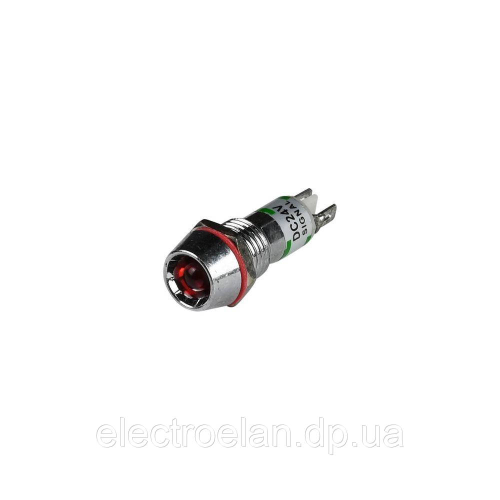 Індикатор ENERGIO AD22C-10T 24В AC/DC червоний