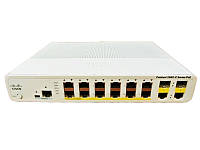 Коммутатор Cisco Catalyst 2960C Switch 12 FE PoE, 2 x Dual Uplink, Lan Base (WS-C2960C-12PC-L)