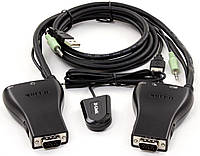 KVM-переключатель D-Link KVM-221 2xUSB, VGA