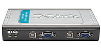 KVM-переключатель D-Link DKVM-4U 4xUSB, 4xVGA