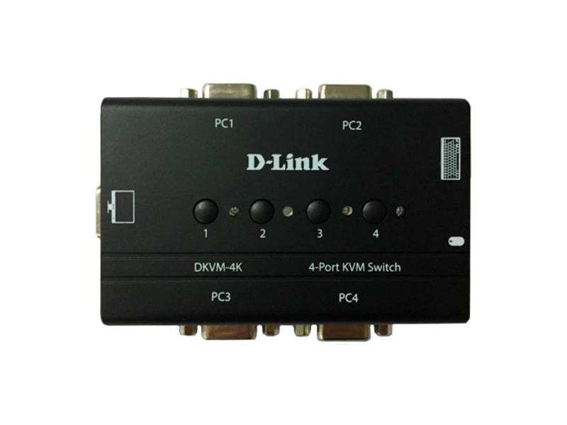 KVM-переключатель D-Link DKVM-4K revB 4xPS/2, 4xVGA - фото 2 - id-p1794847877